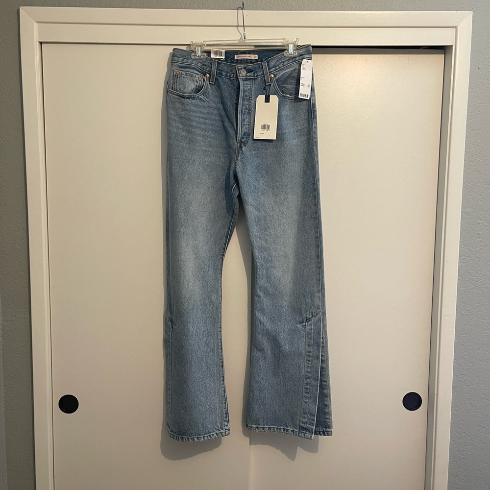Levi’s split flare jeans